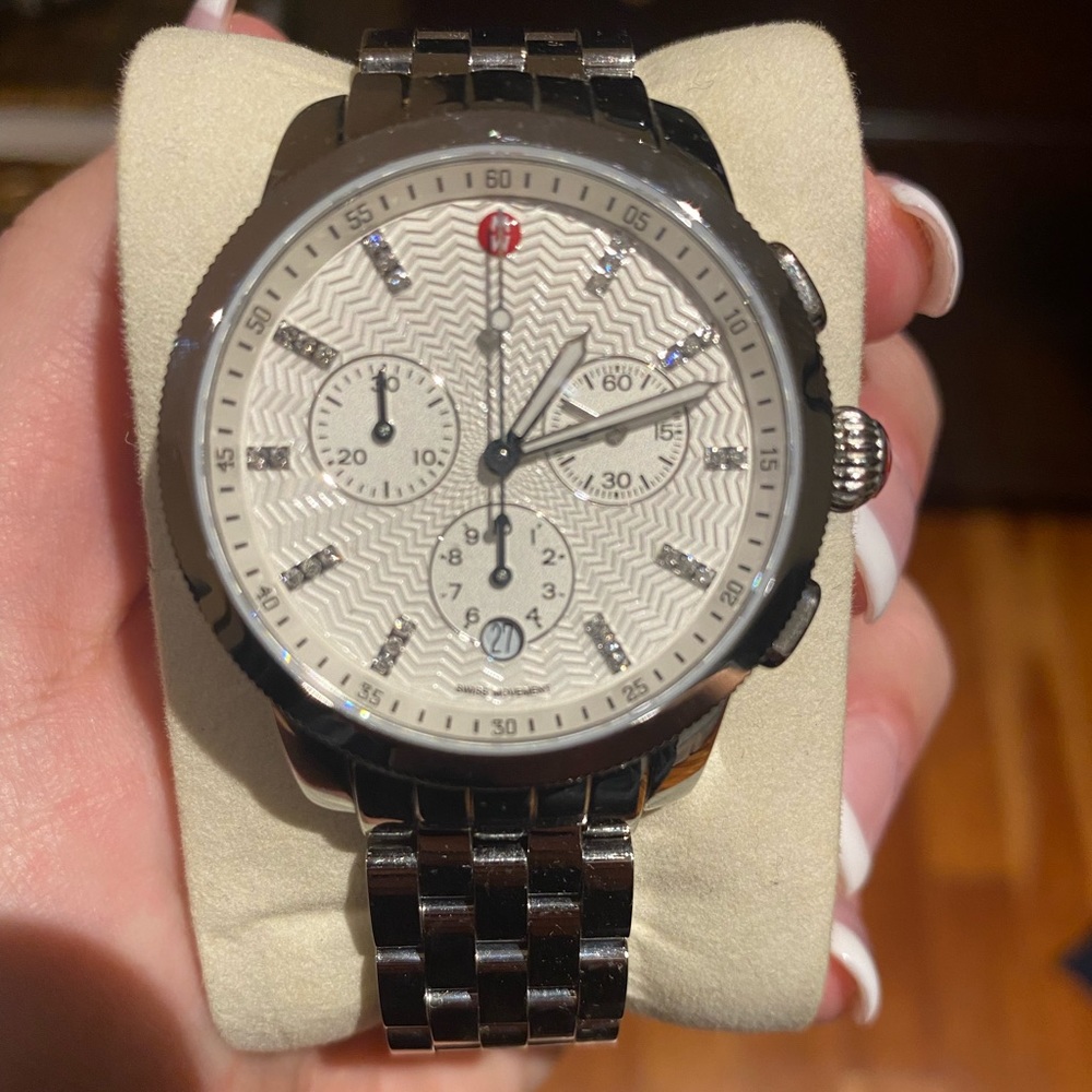 Michele Uptown Diamond Watch -39mm